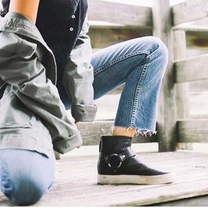 frye lena harness bootie